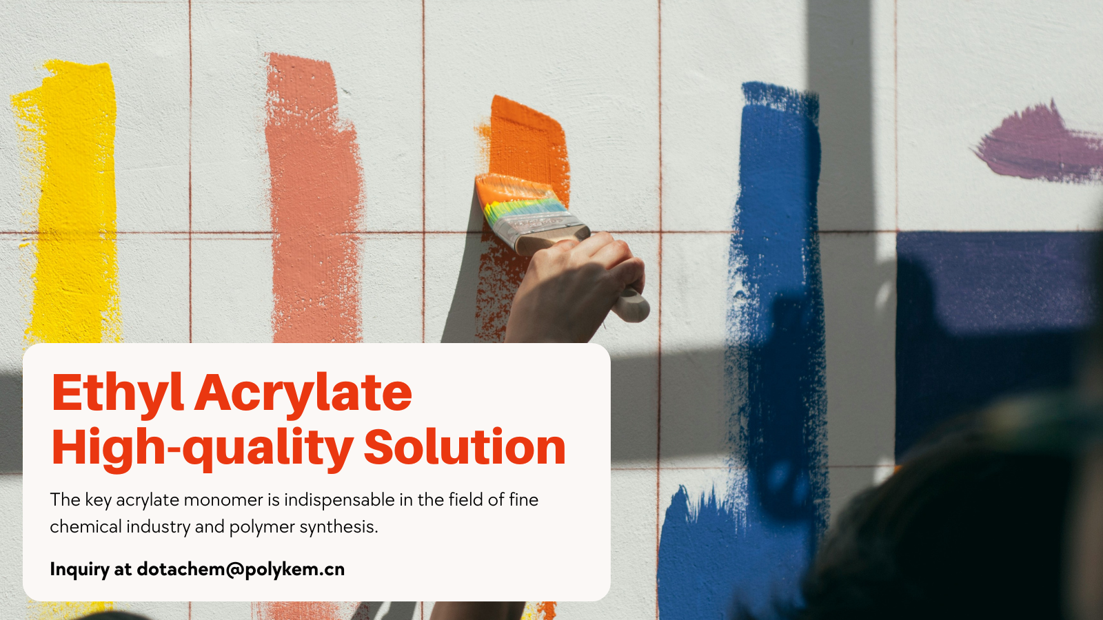 Dotachem Ethyl Acrylate: errendimendu handiko polimeroen sintesia gidatzen duen monomero nagusia