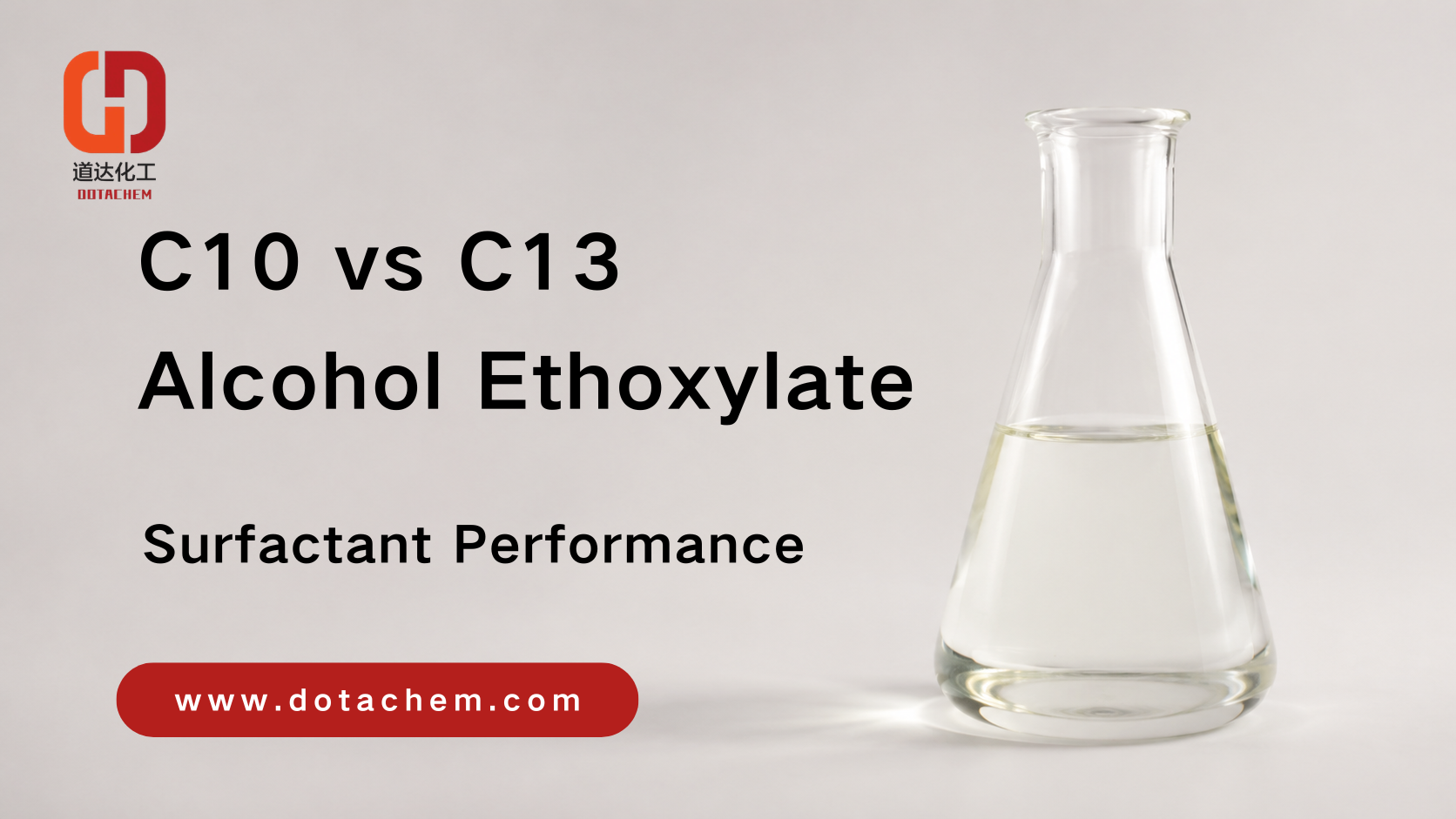 C10 vs C13 alkohol etoxilatoak: karbono-katearen luzerak nola eragiten dion surfaktanteen errendimenduari