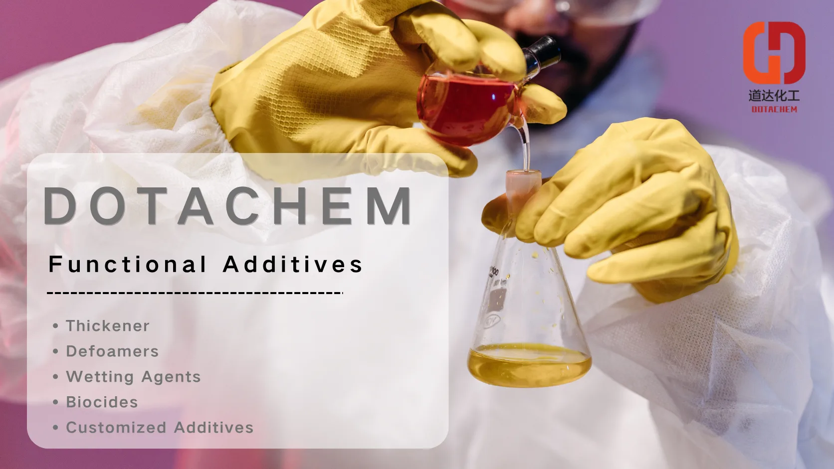 Dotachem-en Functional Additives Series aurkezten: Industria-formulazioetarako soluzio praktikoak